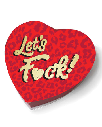 Let&#039;s Fuck Heart Box of Chocolates - 1.76 oz