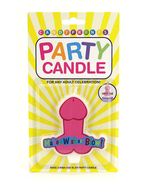 Make a Wish &amp; Blow Penis Party Candle