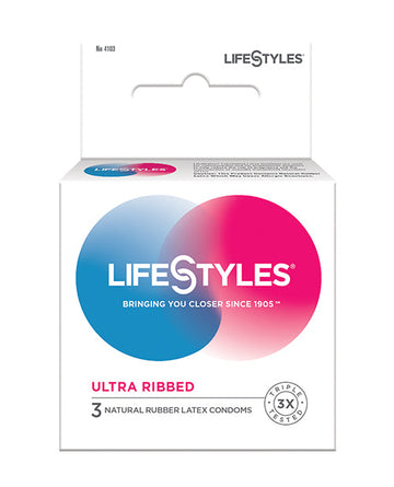 Lifestyles Ultra Ribbed - Box of 3