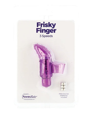 Frisky Finger Unisex Stimulator - Purple