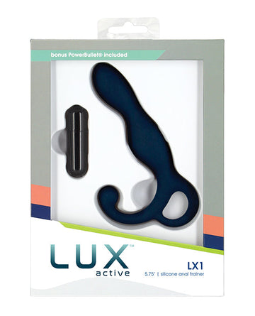 Lux Active LX1 5.75&quot; Silicone Anal Trainer - Dark Blue