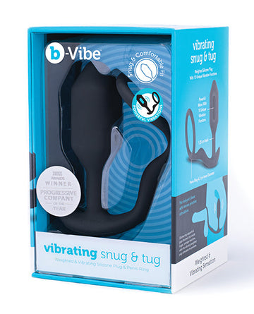 b-Vibe Vibrating Snug &amp; Tug Medium - Black