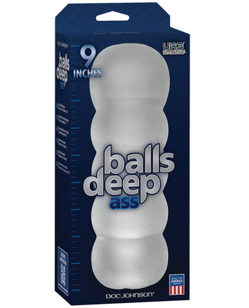 Balls Deep The Bad Ass 9&quot; Stroker - Frost