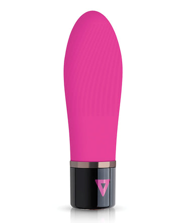 Lil&#039; Vibe Swirl Rechargeable Vibrator - Pink