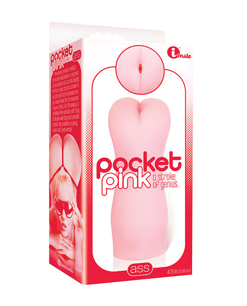 The 9&#039;s Pocket Pink Mini Ass Masturbator