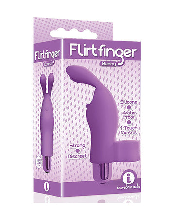 The 9&#039;s Flirtfinger Bunny - Purple