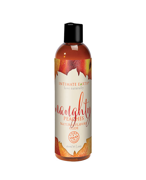 Intimate Earth Natural Flavors Glide - 60 ml Naughty Peaches