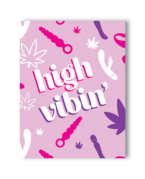 High Vibin&#039; 420 Greeting Card