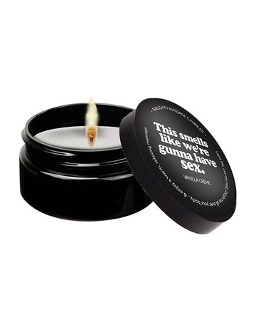 Kama Sutra Mini Massage Candle - 2 oz This Smells Like We&#039;re Gunna Have Sex