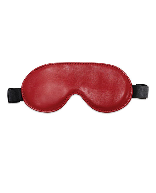 Sultra Leather Blindfold - Red