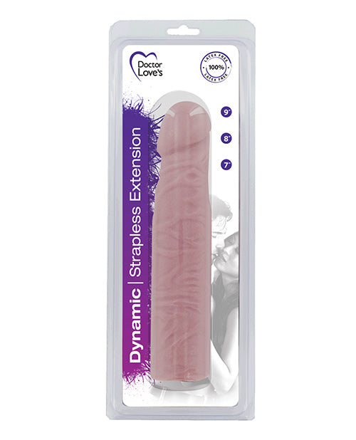 Doctor Love Dynamic Strapless 9&quot; Extension  - Use w/ or w/o Erection