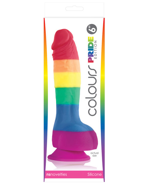 Colours Pride Edition 6&quot; Dong w/Suction Cup