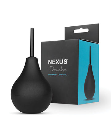 Nexus Non-Return Valve Anal Douche - 224 ml Black