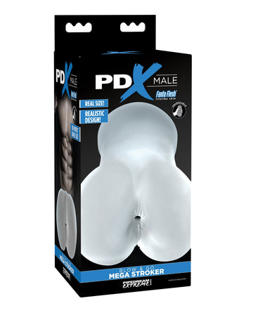 PDX Male Blow &amp; Go Mega Stroker - Frosted