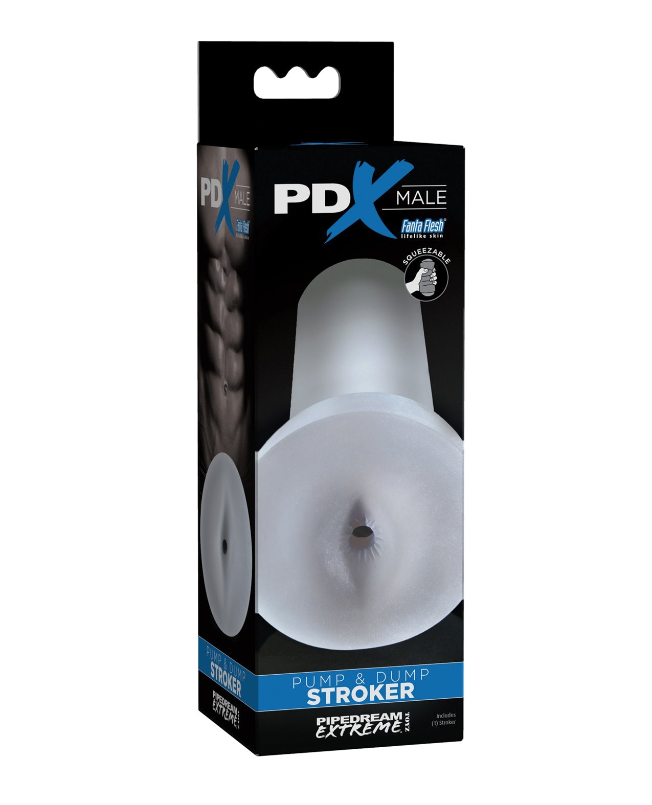 PDX Male Pump &amp; Dump Stroker - Frosted