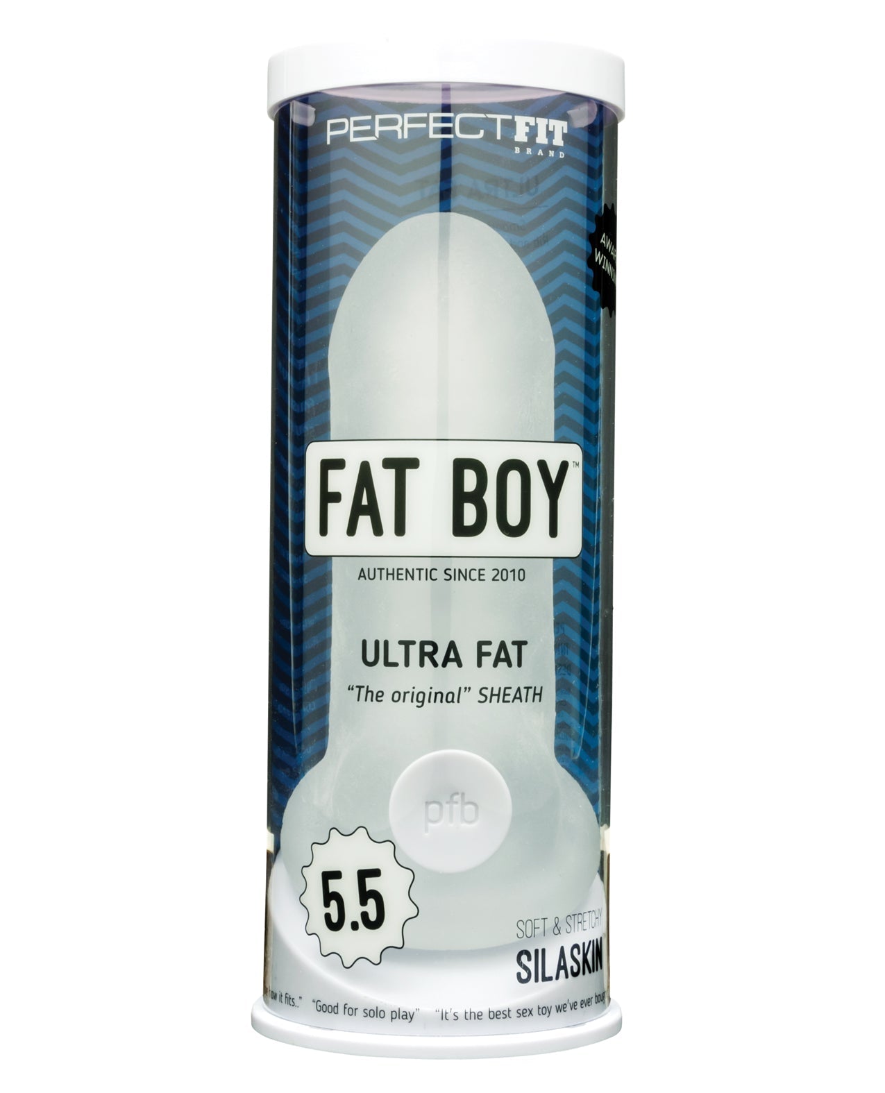 Perfect Fit Fat Boy Original Ultra Fat 5.5&quot; - Clear