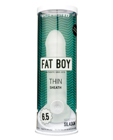 Perfect Fit Fat Boy Thin 6.5&quot; - Clear
