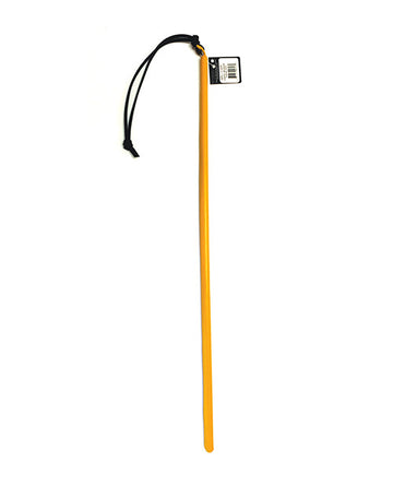 Spartacus 24&quot; Leather Wrapped Cane - Yellow