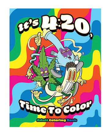 Wood Rocket It&#039;s 4:20 Time to Color
