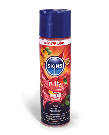 Skins Water Based Lubricant - 4.4 oz Mango &amp; Passion Fruit