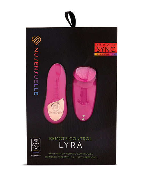 Nu Sensuelle Lyra Remote &amp; App Enabled Panty Vibe - Magenta