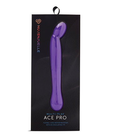 Nu Sensuelle Ace Pro Prostate &amp; G Spot Vibe - Purple