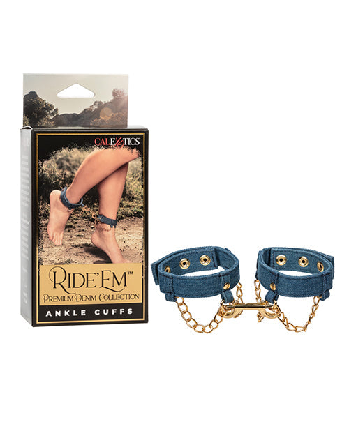Ride &#039;Em Premium Denim Collection Ankle Cuffs