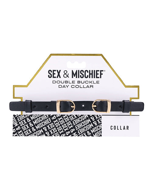 Sex &amp; Mischief Double Buckle Day Collar