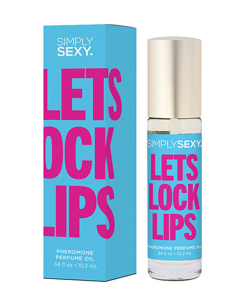Simply Sexy Pheromone Perfume Oil Roll On - .34 oz Let&#039;s Lock Lips