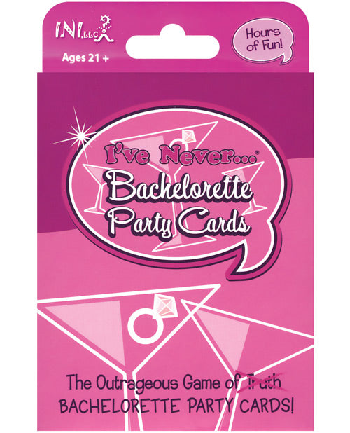 I&#039;ve Never Bachelorette Party Cards
