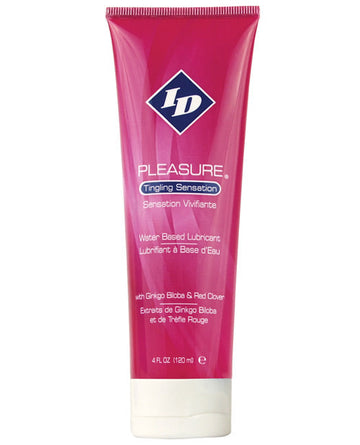 ID Pleasure Waterbased Tingling Lubricant - 4 oz Tube