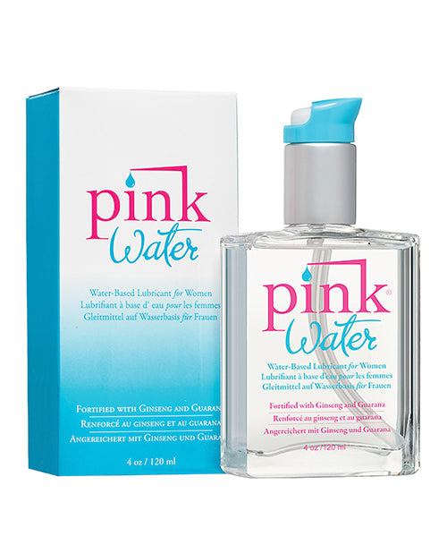 Pink Water Based Lubricant - 4 oz Bottle w/Pump