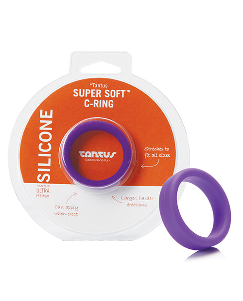 Tantus 1.5&quot; Supersoft C Ring - Lilac