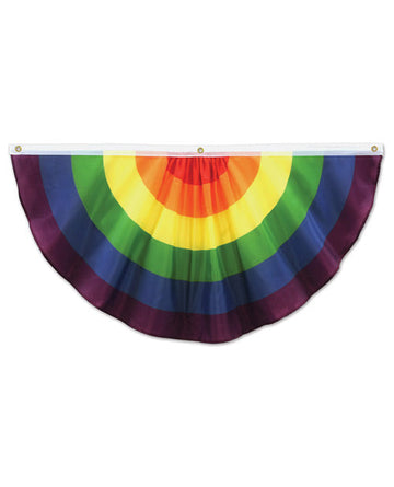 Rainbow Fabric Bunting