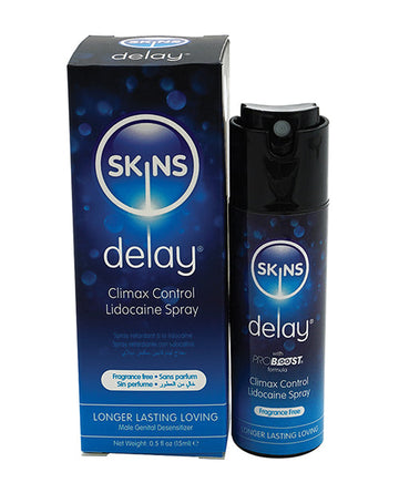 Skins Lidocaine Delay Spray - 15 ml