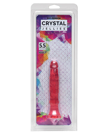 Crystal Jellies 5.5&quot; Anal Starter - Pink