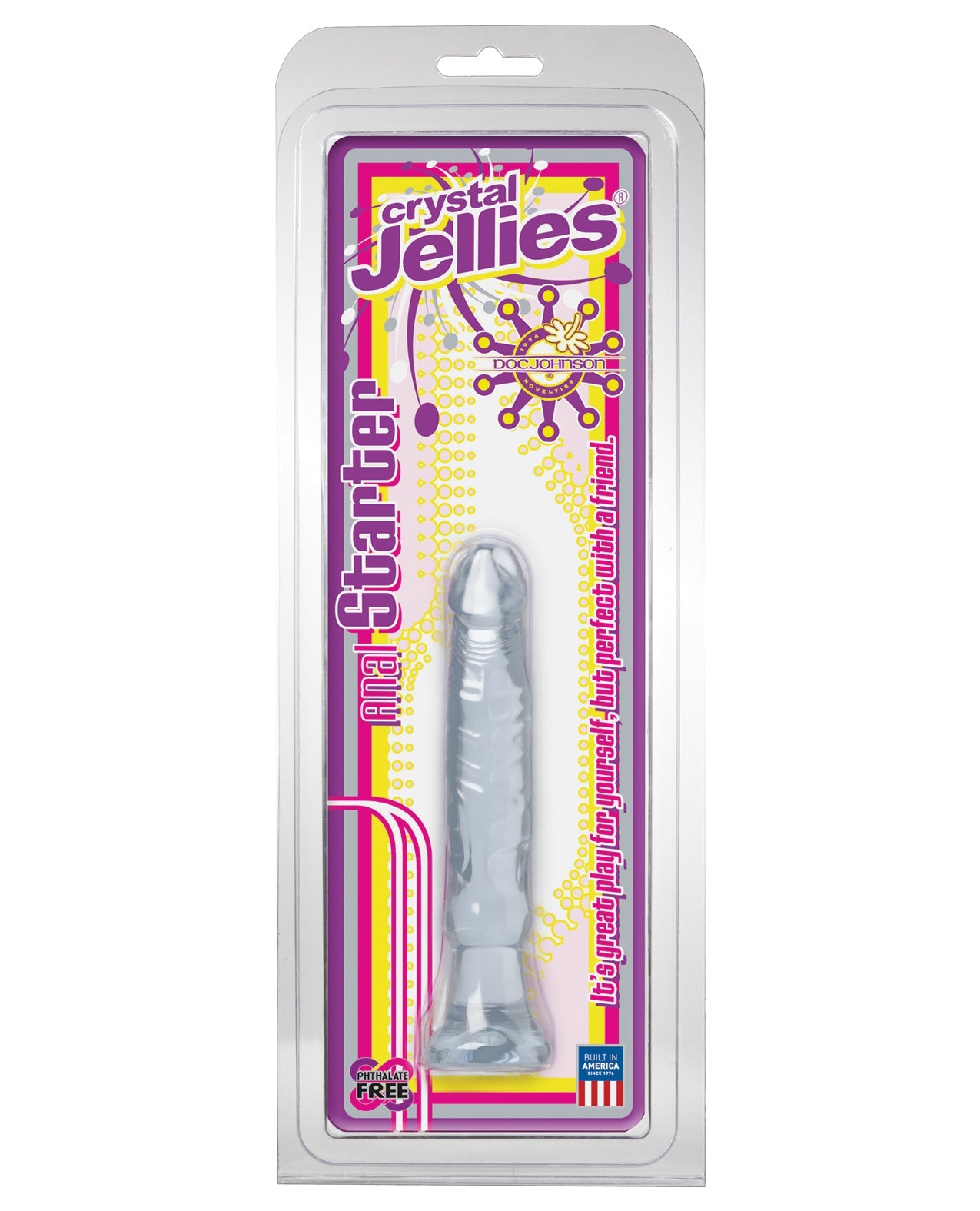 Crystal Jellies 5.5&quot; Anal Starter - Clear