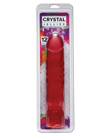Crystal Jellies 12&quot; Big Boy Dong - Pink