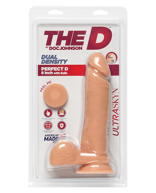 The D 8&quot; Perfect D w/ Balls - Vanilla