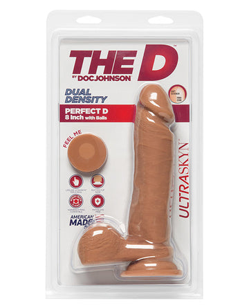 The D 8&quot; Dual Density Perfect D w/Balls - Caramel