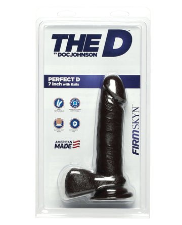 The D 7&quot; Perfect D w/Balls - Chocolate