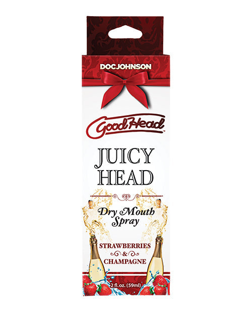 GoodHead Juicy Head Dry Mouth Spray - 2 oz Strawberries &amp; Champagne
