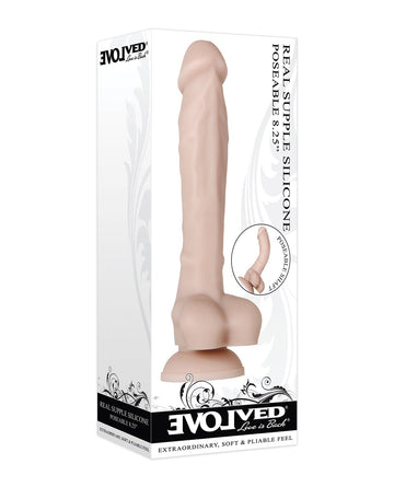 Evolved Real Supple Silicone Poseable 8.25&rdquo;