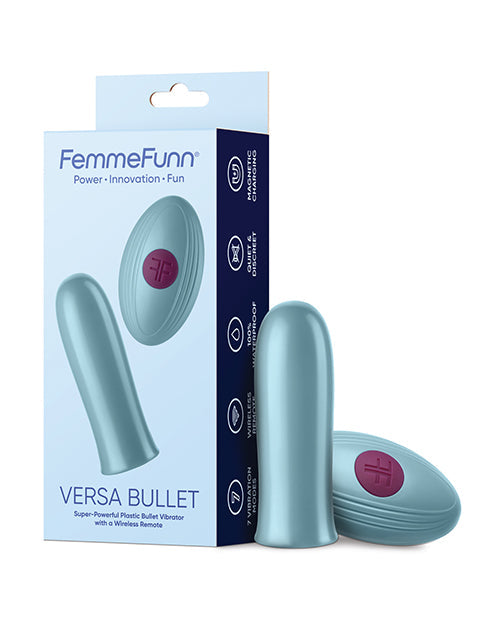 Femme Funn Versa Bullet w/Remote - Light Blue