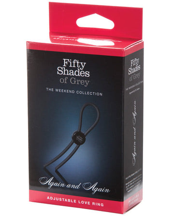 Fifty Shades of Grey Again &amp; Again Adjustable Love Ring
