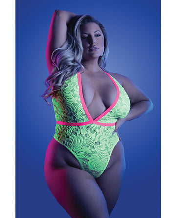 Glow Spotlight Teddy Neon Chartreuse QN