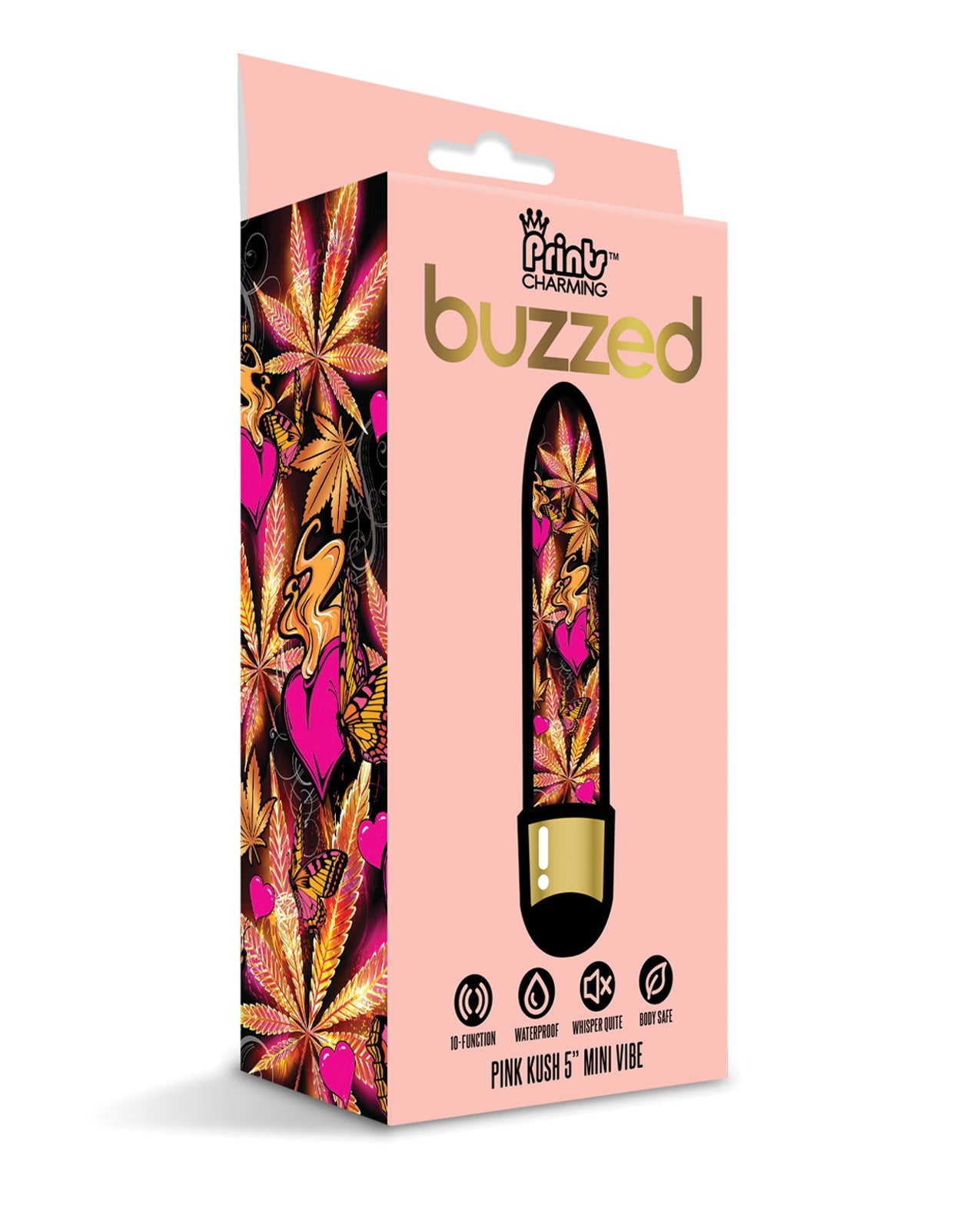 Buzzed 5&quot; Mini Vibe - Pink Kush