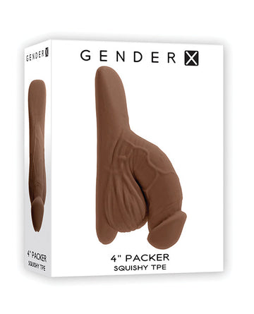 Gender X 4&quot; Packer - Dark