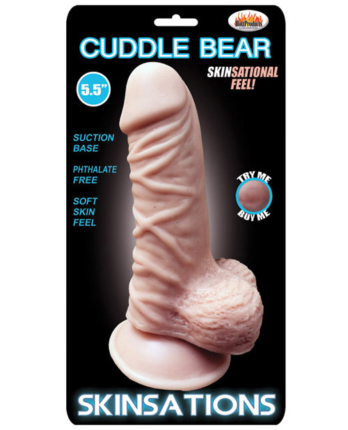 Skinsations Cuddle Bear 5.5&quot; Dildo