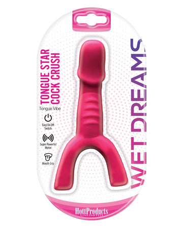 Wet Dreams Tongue Star Cock Crush Vibe - Pink